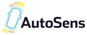 AutoSens logo with a stylized car outline and the text "AutoSens" beside it.