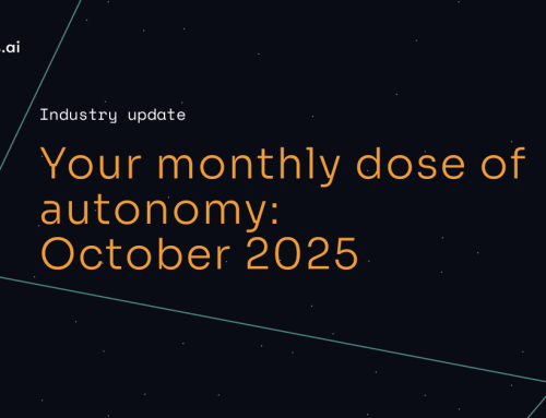 Your monthly dose of  autonomy:  October 2025